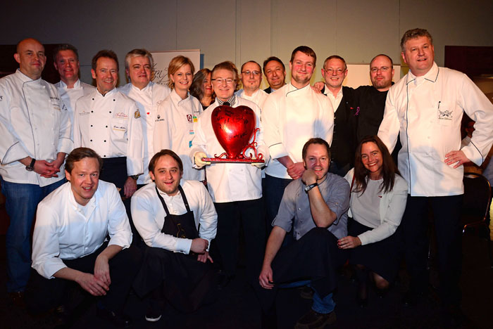 Charity Gourmet Dinner zugunsten der Stiftung Kinderherz im Grand Hotel Esplanade - 
Berlin, Germany